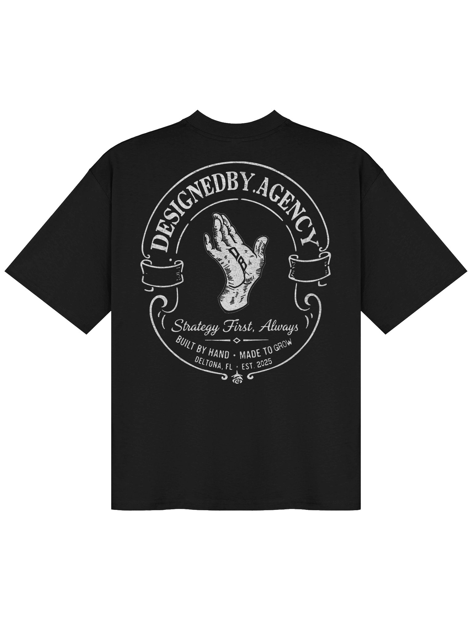 Built By Hand Badge Tee product image (2)