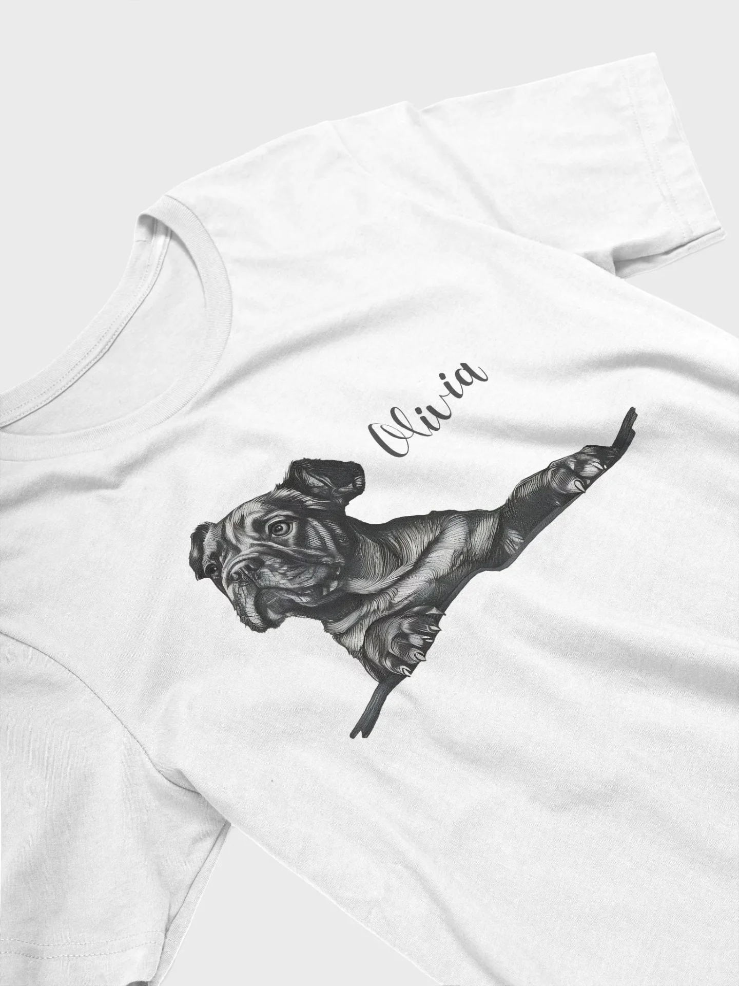Custom Pencil Sketch Pet Portrait T-Shirt product image (27)
