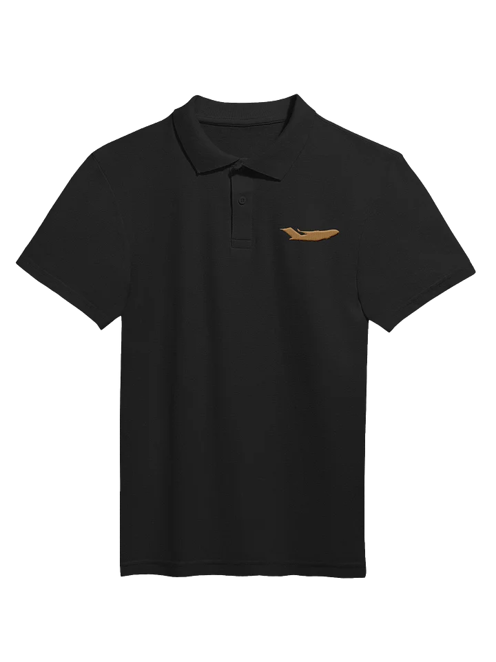 YPPH Plane Guy Black Polo product image (1)