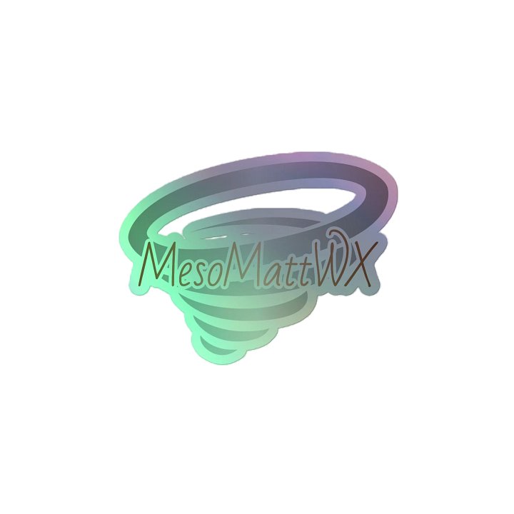 Holographic MesoMatt Sticker product image (2)