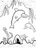 TSStechAngel's World - Dolphin coloring page