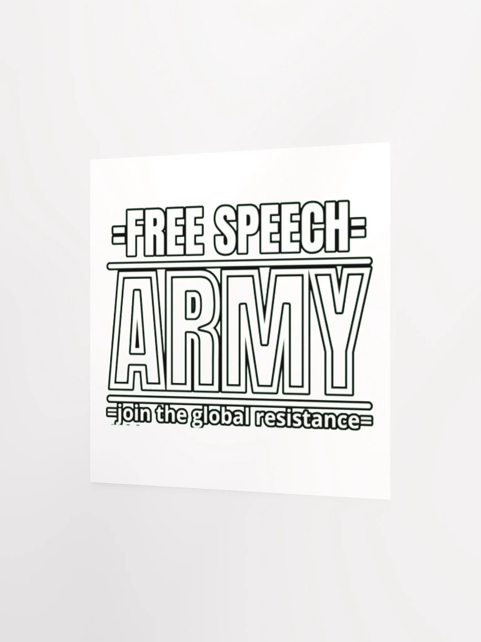 FREE SPEECH ARMY product image (2)