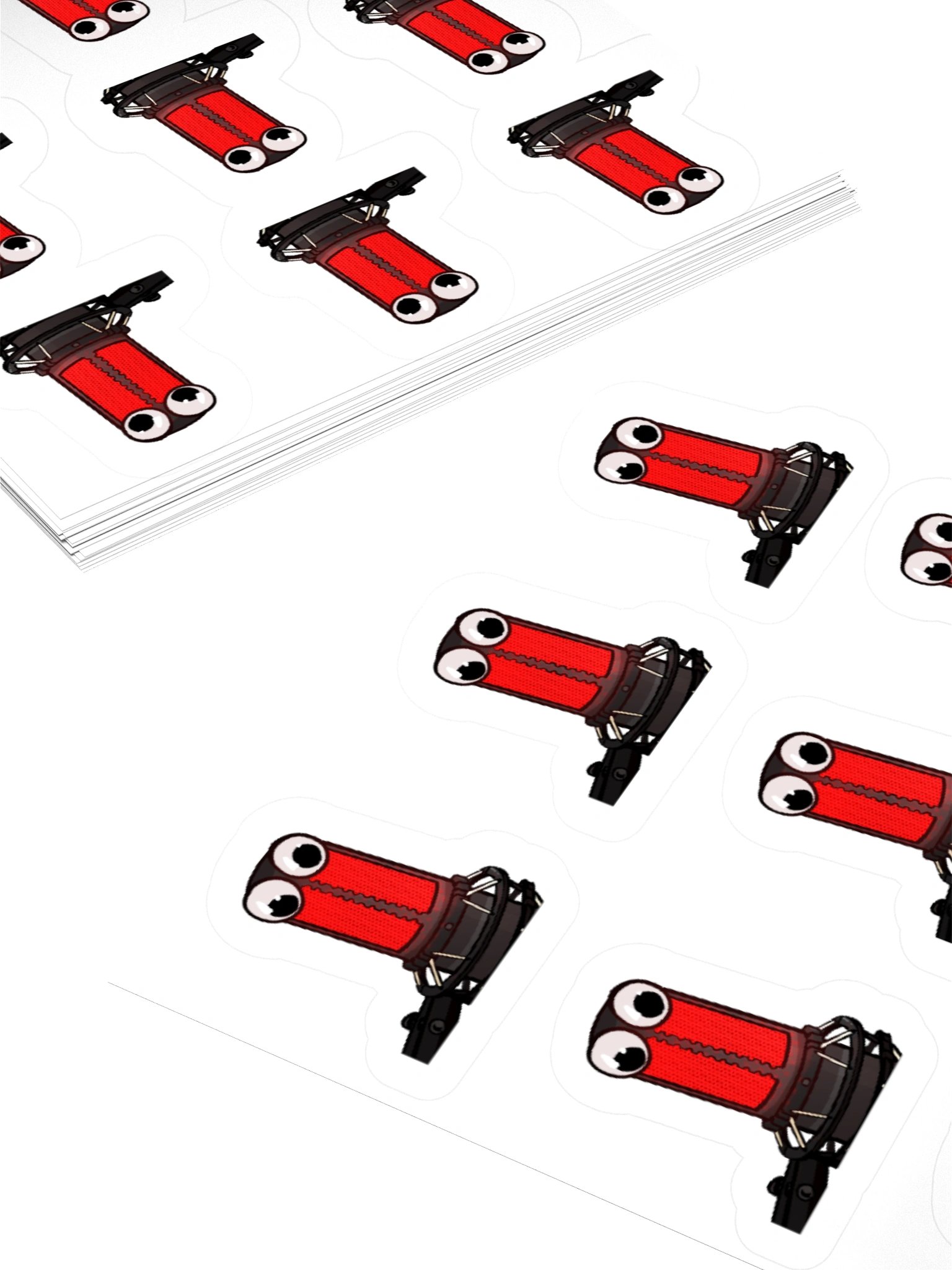 Nukeri Emote Sticker Set - 9x Mic product image (11)