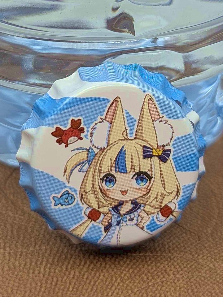 Saba Bottle Cap Pin product image (1)