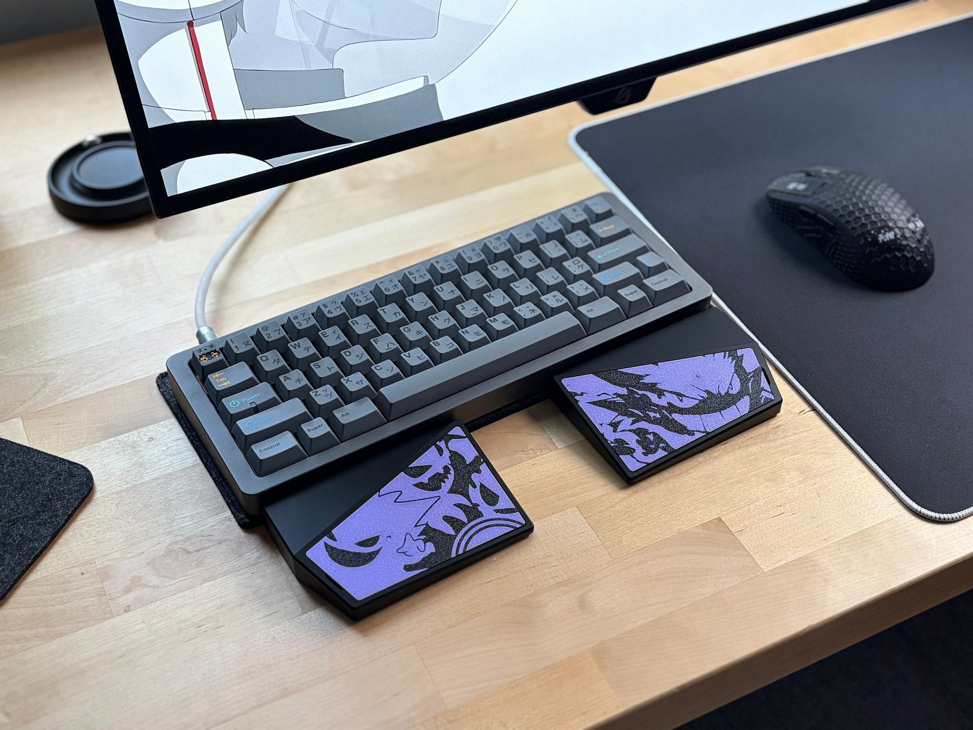 Custom Inserts-Luminkey Split Palm Rest product image (4)