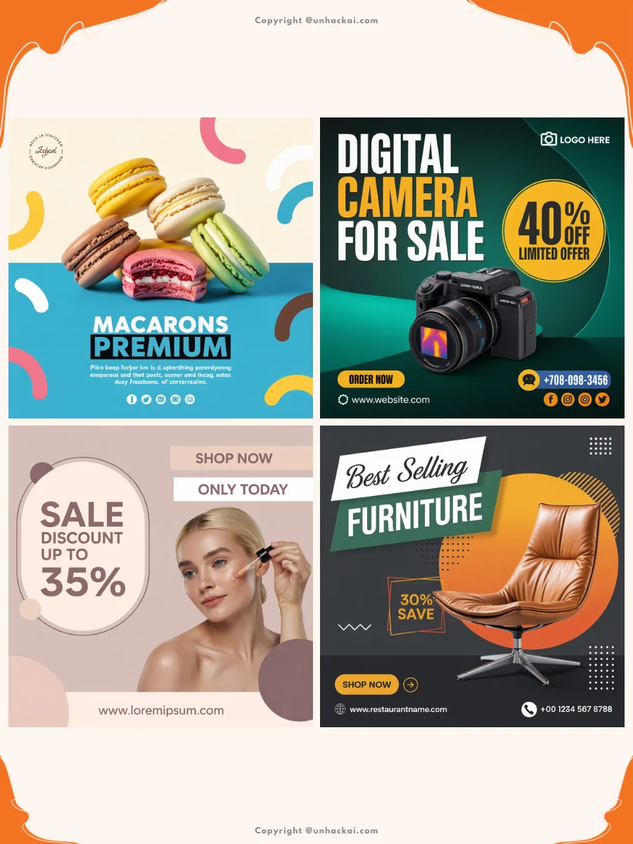 42 Product Ads Ideogram AI Prompts for Instagram Posts for Small Business Owners product image (3)