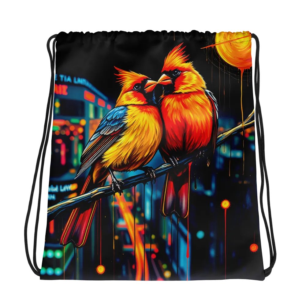 Vibrant Adventure Drawstring Backpack product image (1)