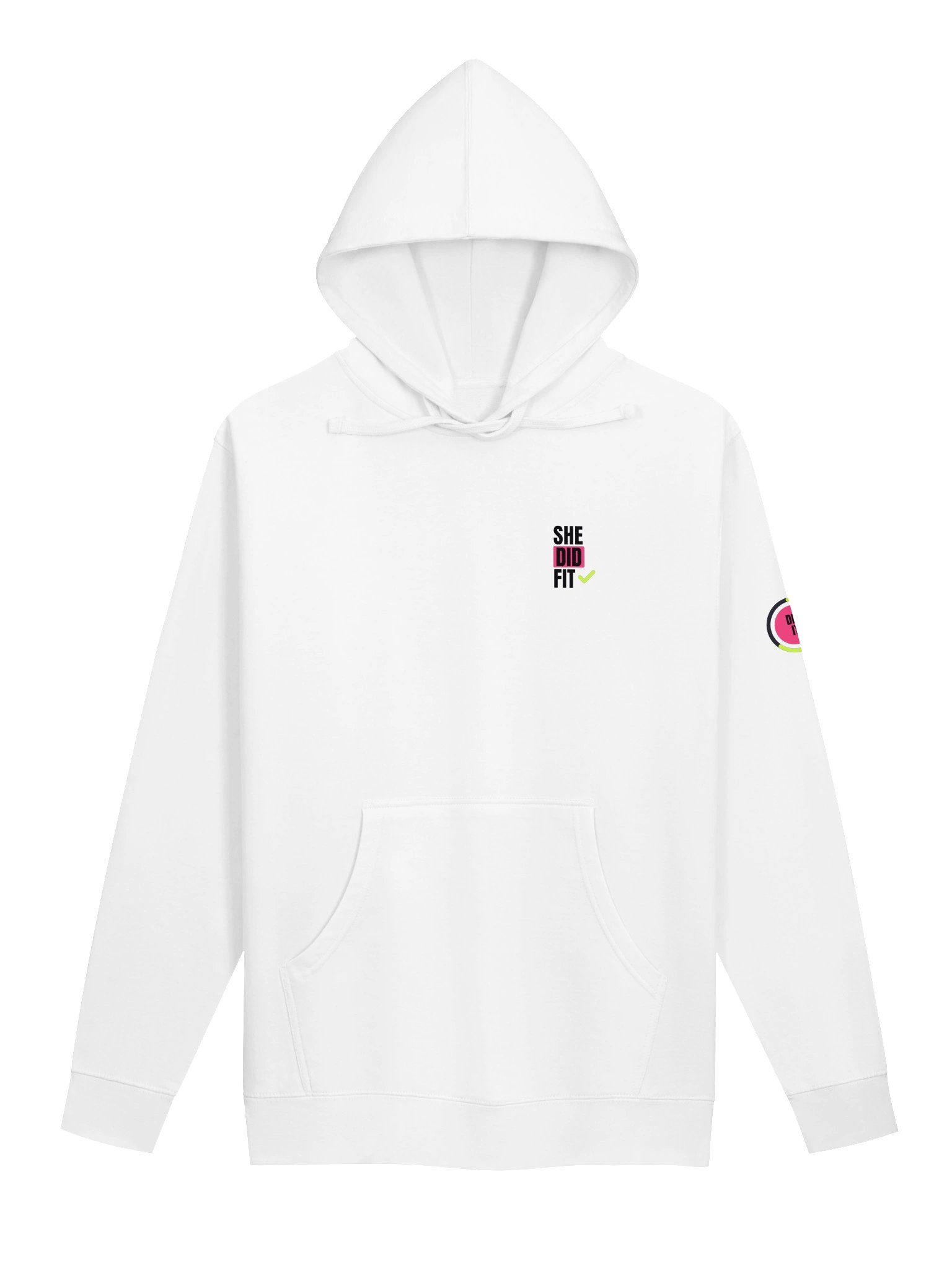 The Show Up Cloud Hoodie (Premium - White) product image (1)