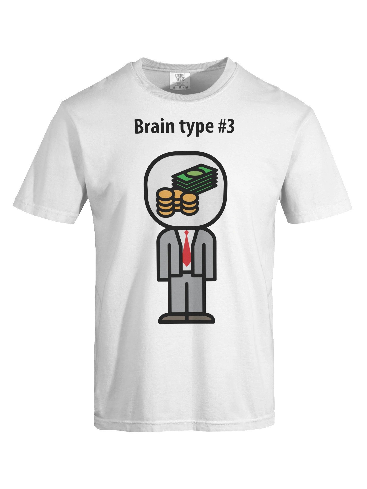 Brain type #3 t-shirt product image (5)