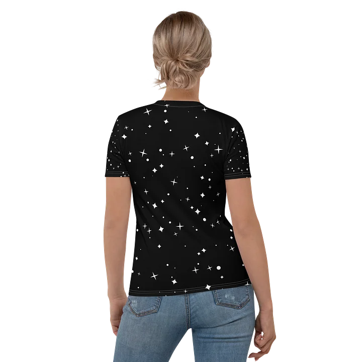 Moonlit Howl "Stay wild.” Women's All-Over Print Tee product image (1)