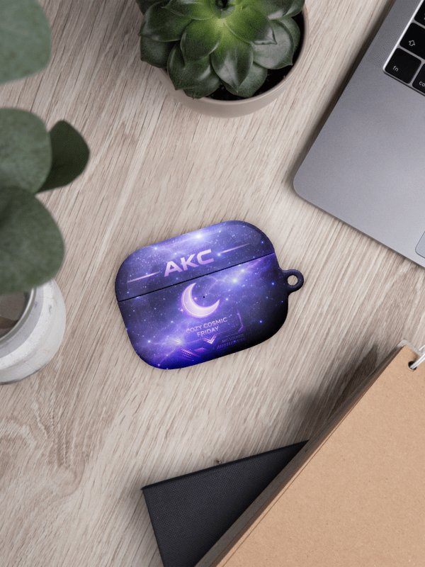 • AKC // Cozy Cosmic Friday AirPods® Case (Gen 3 / Pro Gen 1 / Pro Gen 2) | Arkfall Kitty Collective product image (6)
