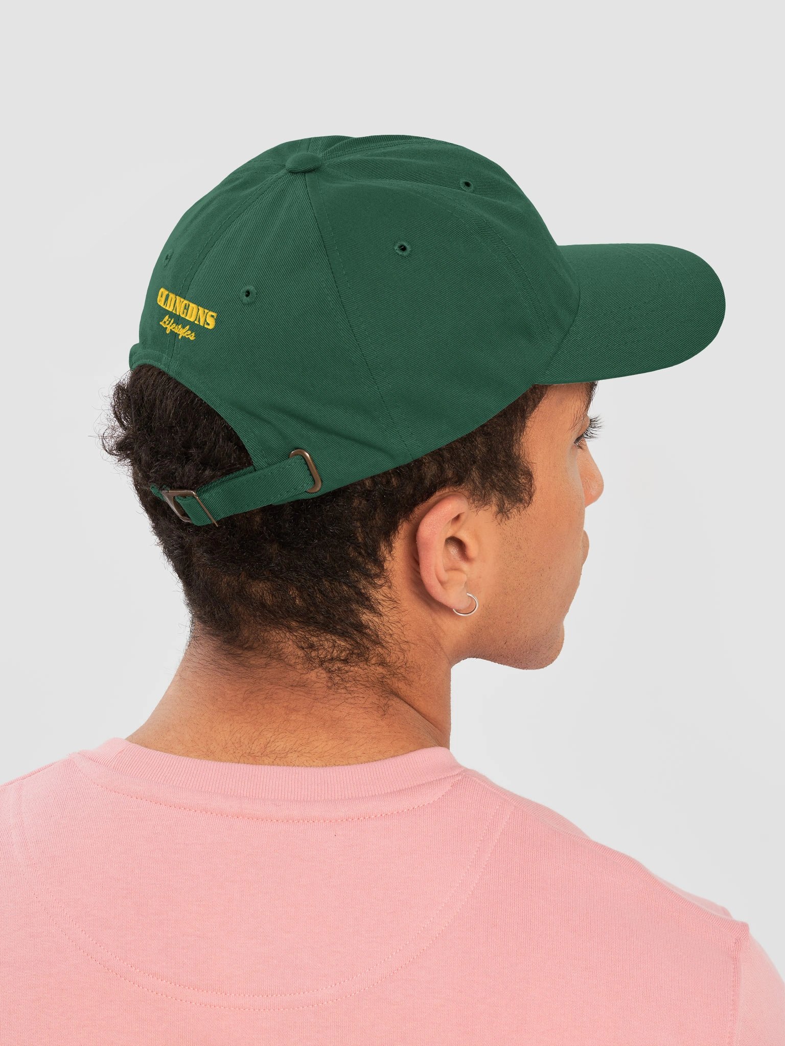Gold GG Loop Logo Dad Hat product image (22)