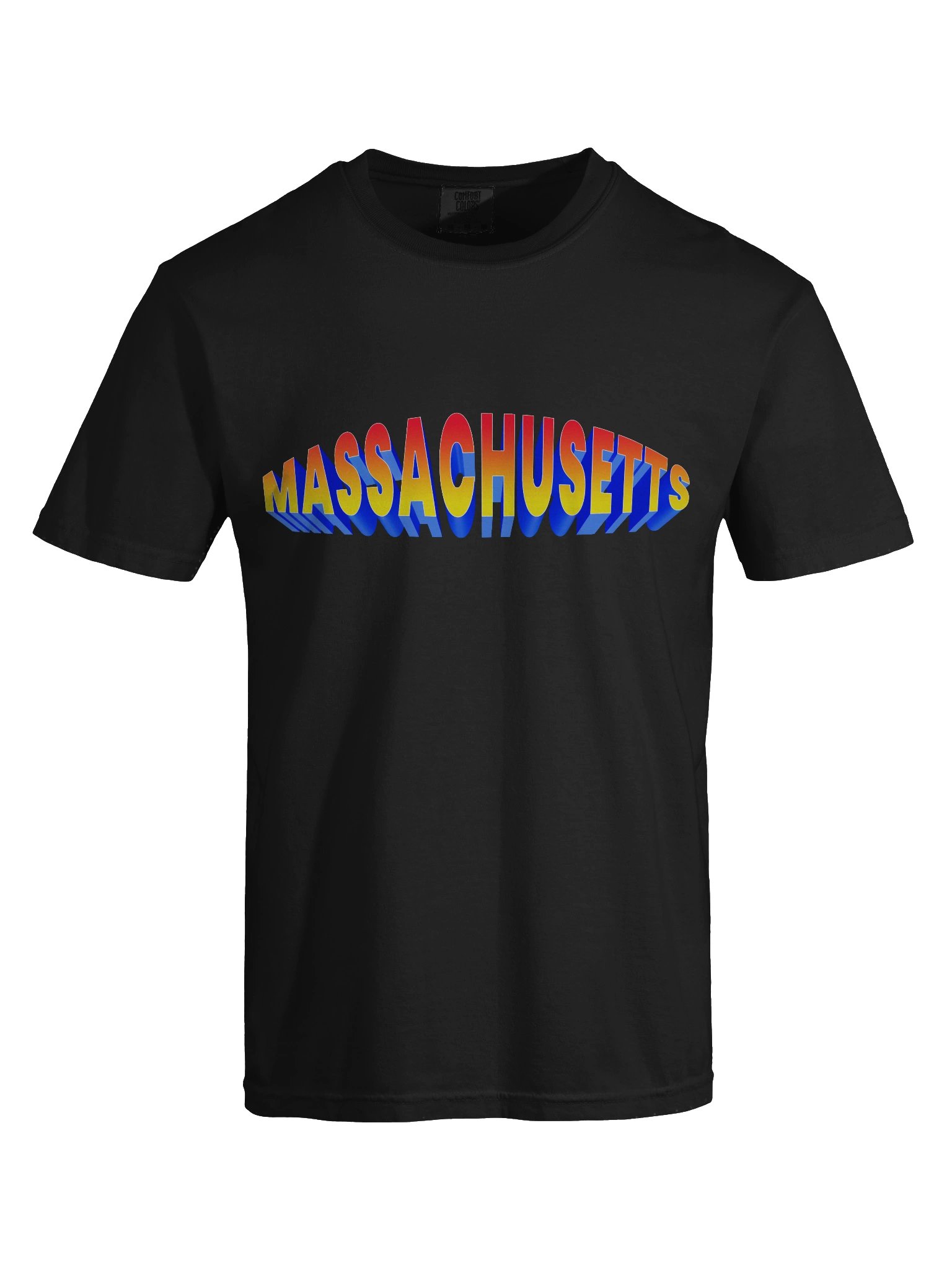 MASSACHUSETTS 3D Arch Tee product image (7)