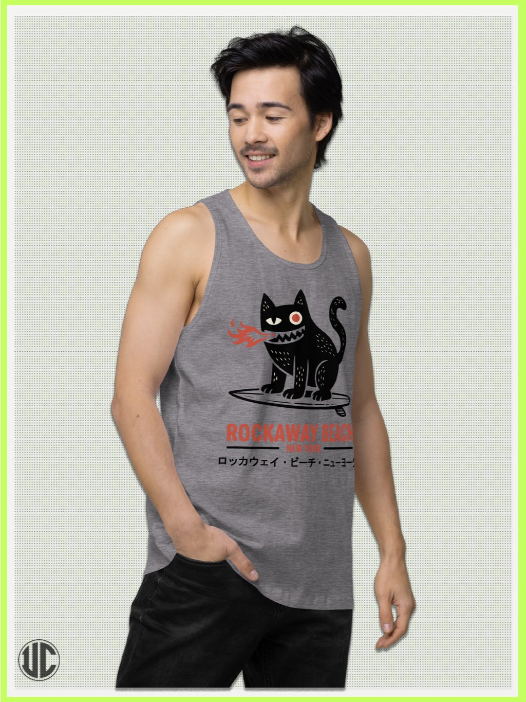 UnkoCon - Rockaway Beach NY Surfer Men's Tank Top product image (5)