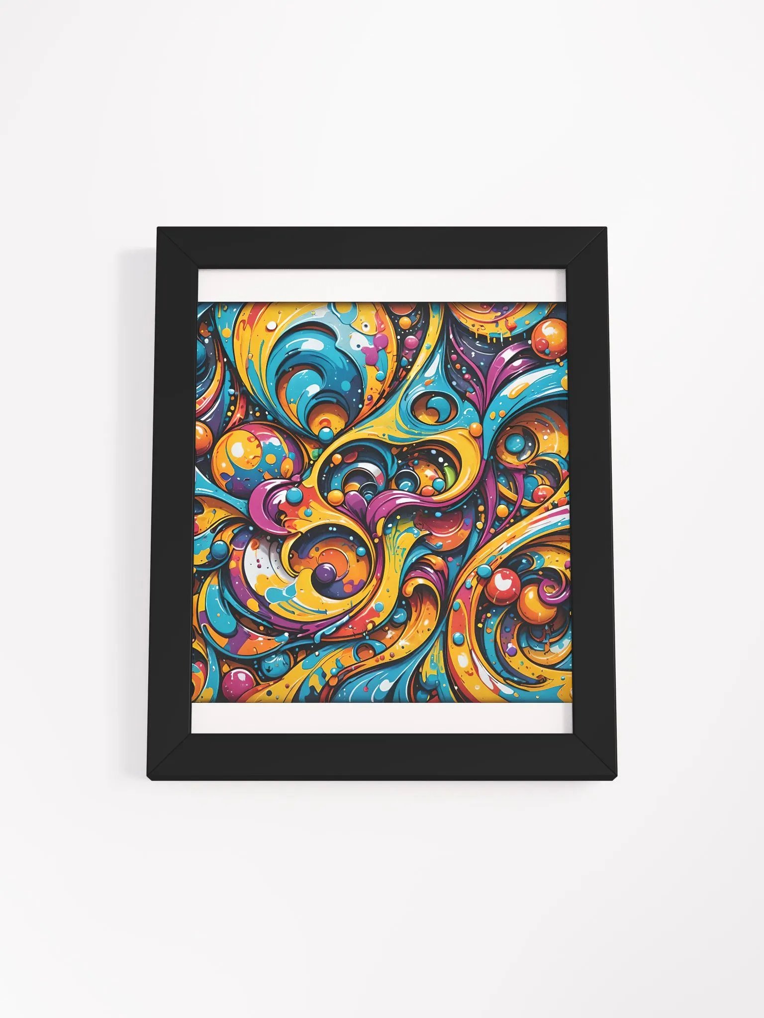 Vibrant Matte Poster in Ayous Wood Frame product image (1)