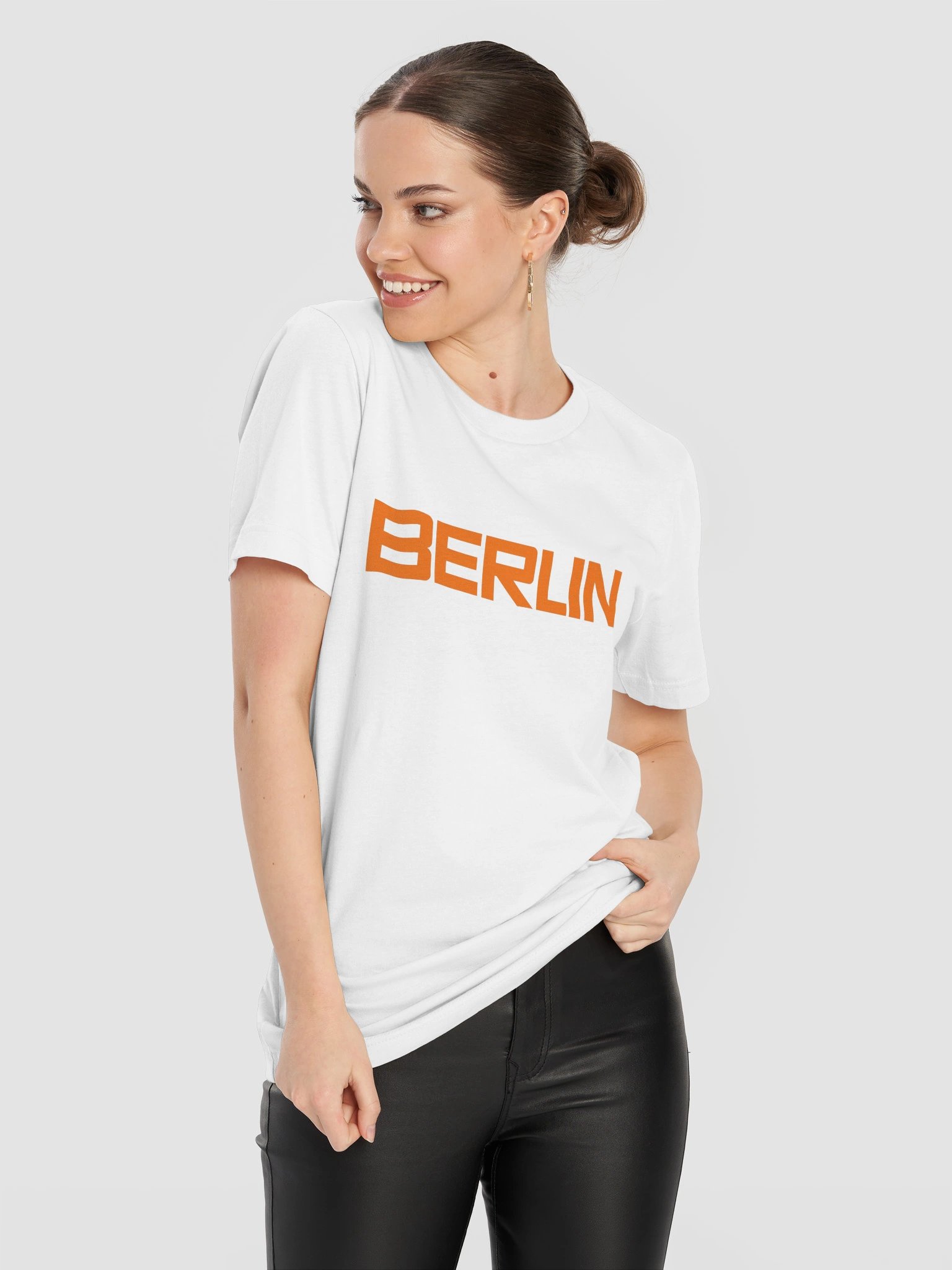 Berlin Orange Wordmark Tee product image (11)