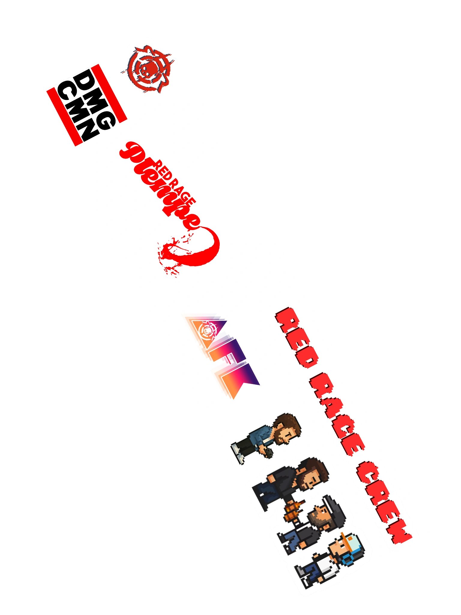 Red Rage Sticker Collection product image (2)