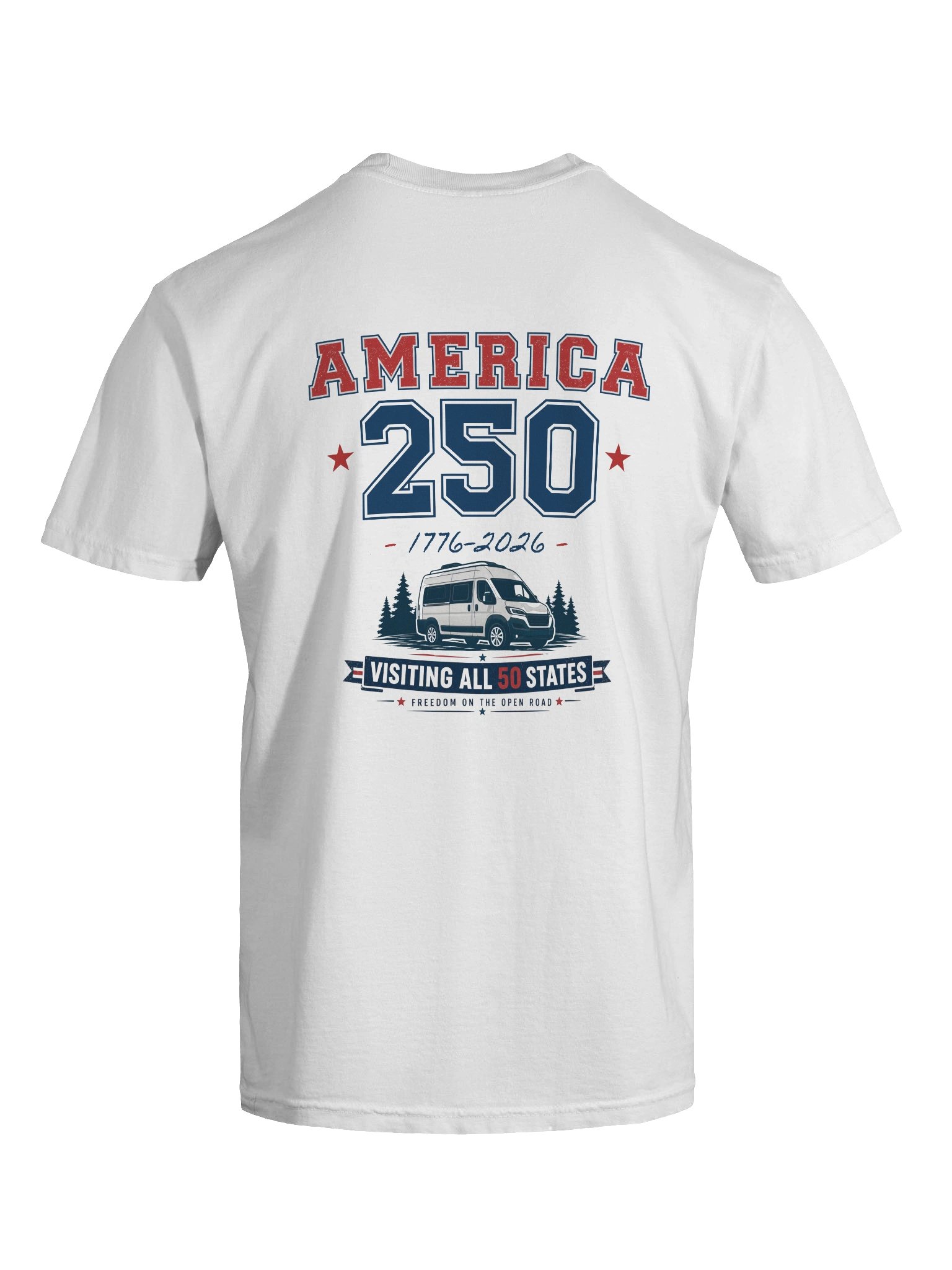 Vancaskeys 250th Anniversary Shirt for 4th of July T-Shirt for Independence Day Tee product image (15)