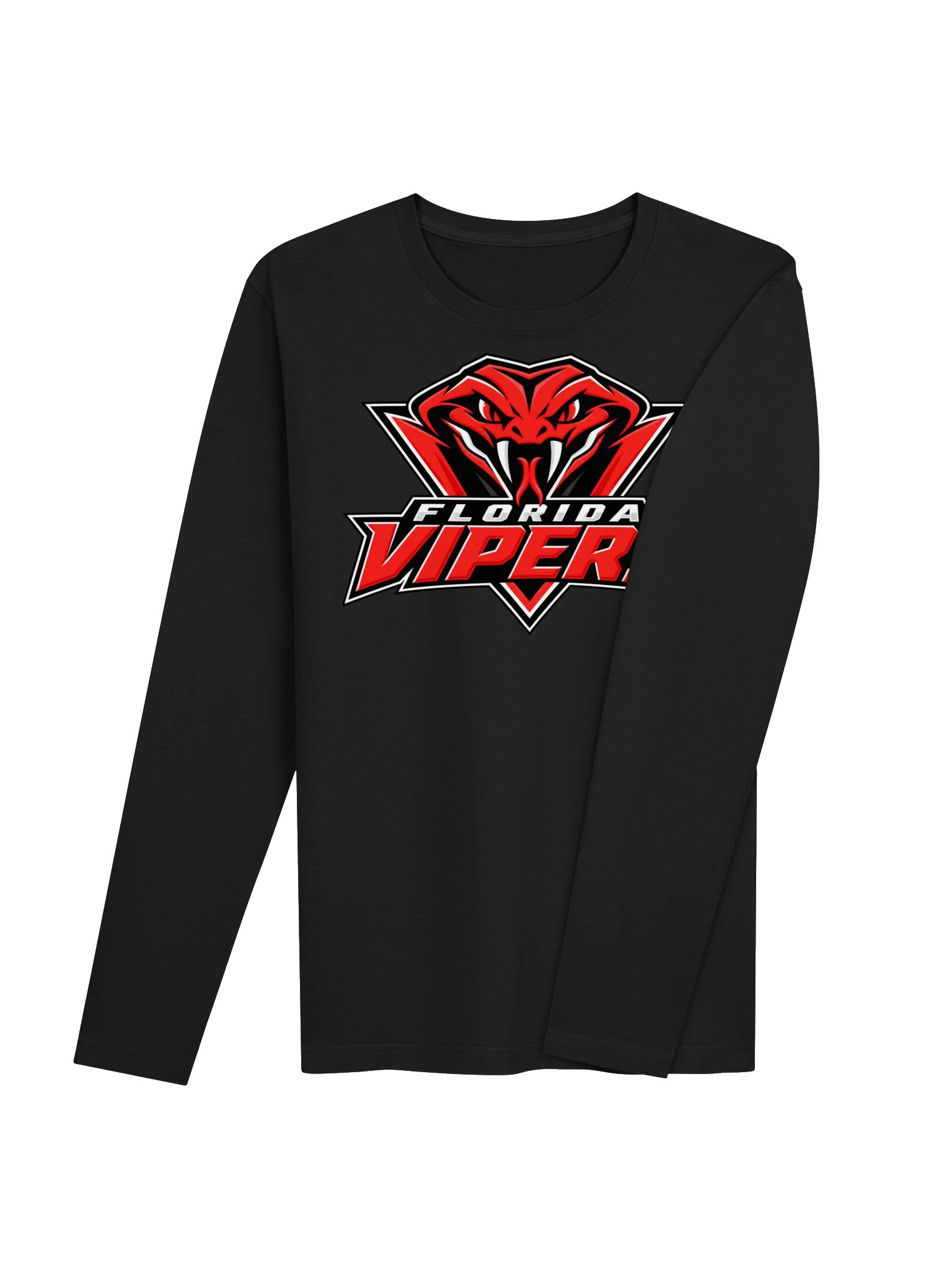 Florida Vipers Fitted Long Sleeve T-Shirt product image (12)