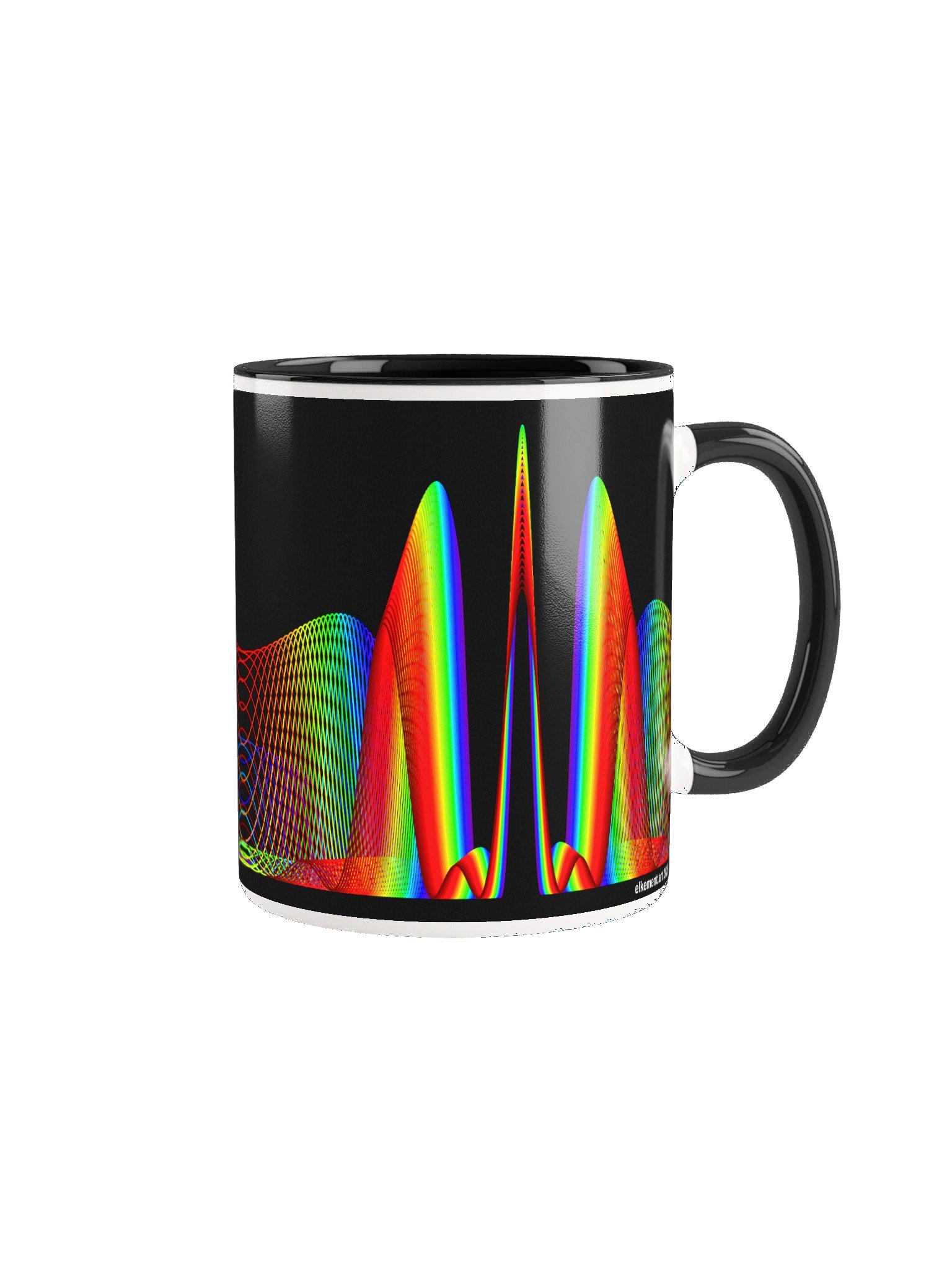 Stargate of Diffraction n=3 - Physics Art Mug product image (1)