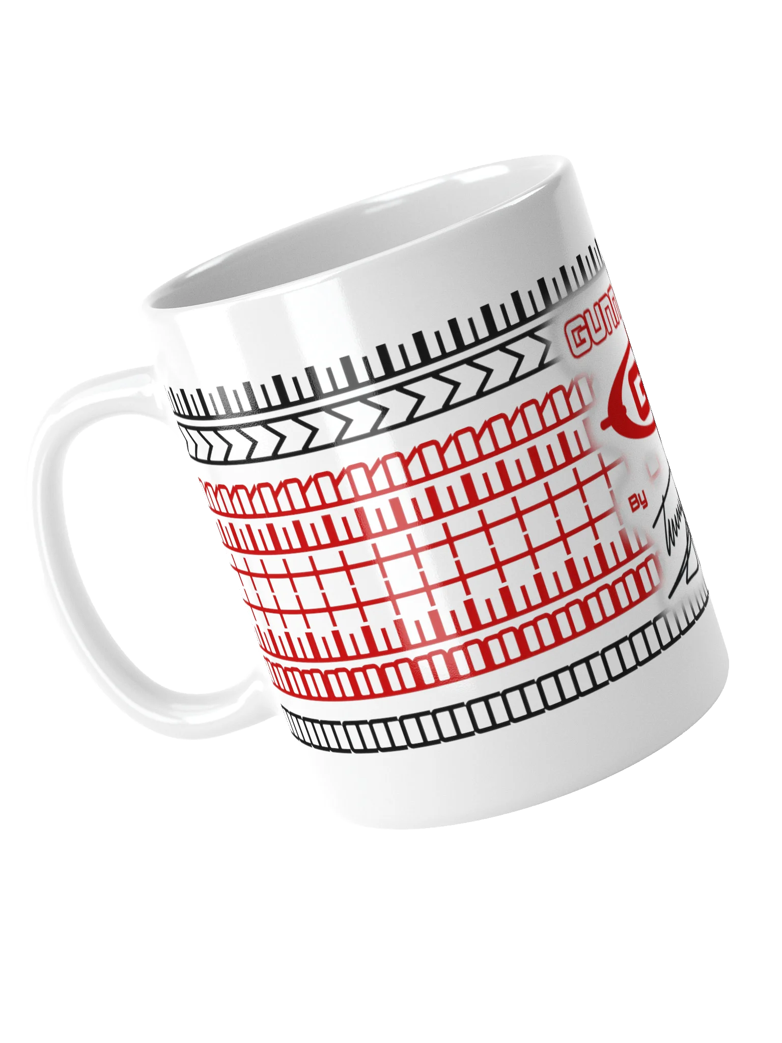 GunnLife™ 'SIDEWAYS' | A Better Me | White Coffee Mug by Tommy Gunn® product image (4)