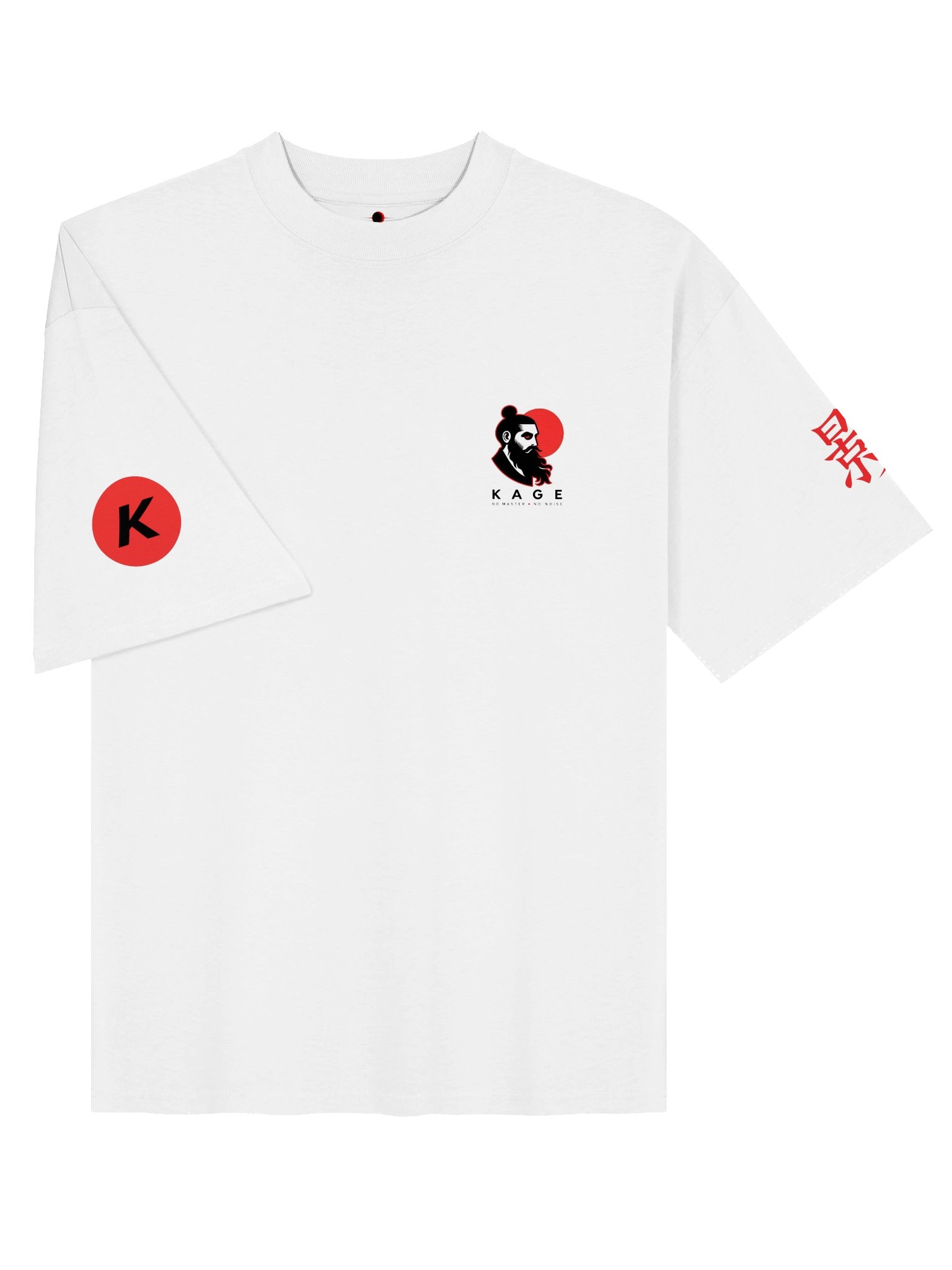 NOMSTR — RED SUN / WHITE — DROP 001 product image (3)