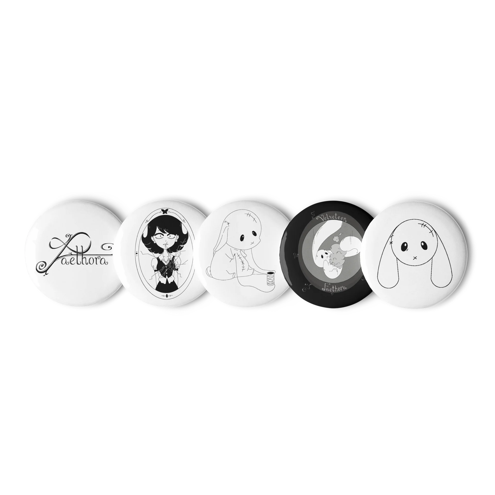 Faethora Velveteen Pin Set product image (1)