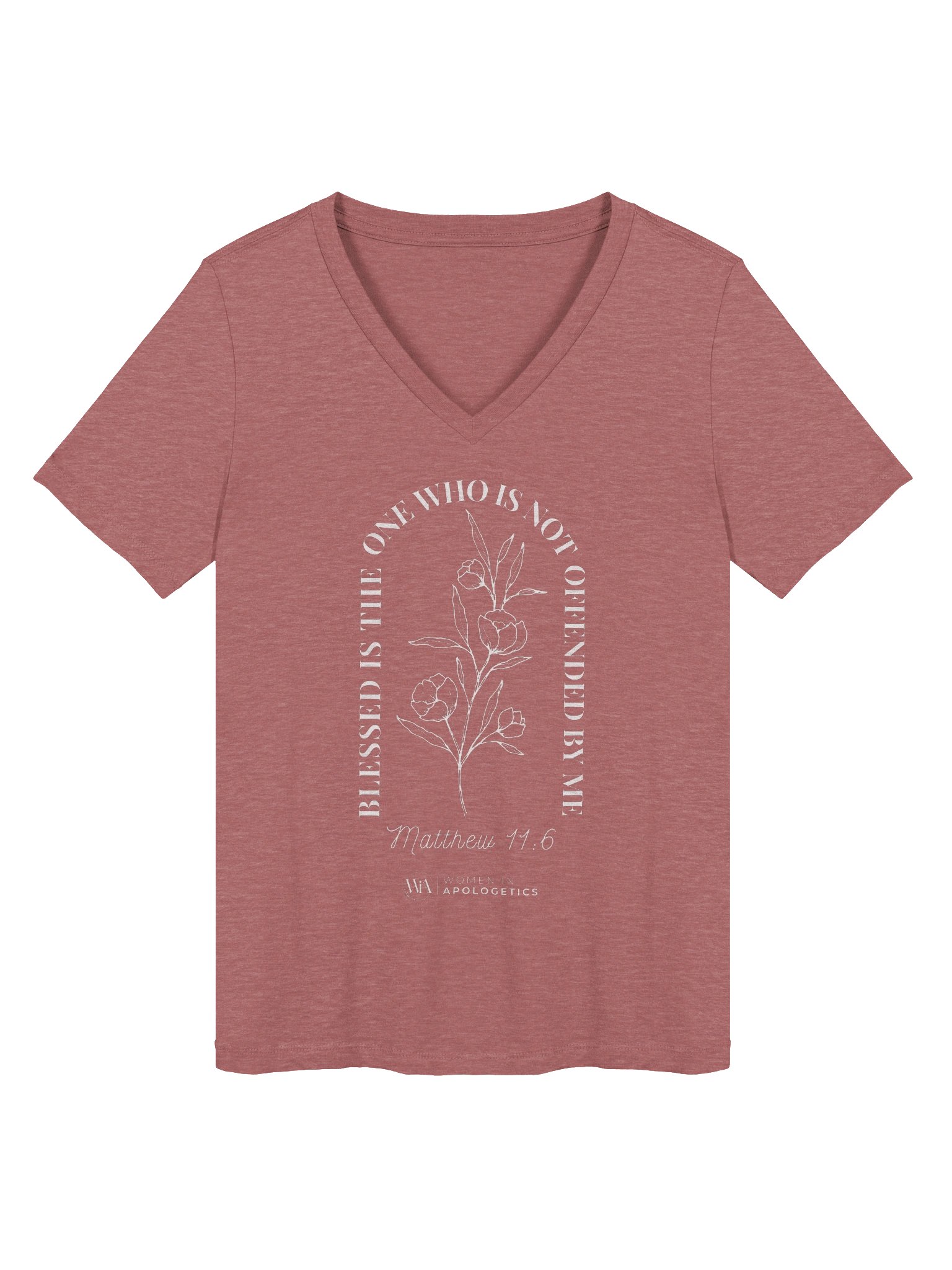 Matthew 11:6 Relaxed V-Neck product image (5)