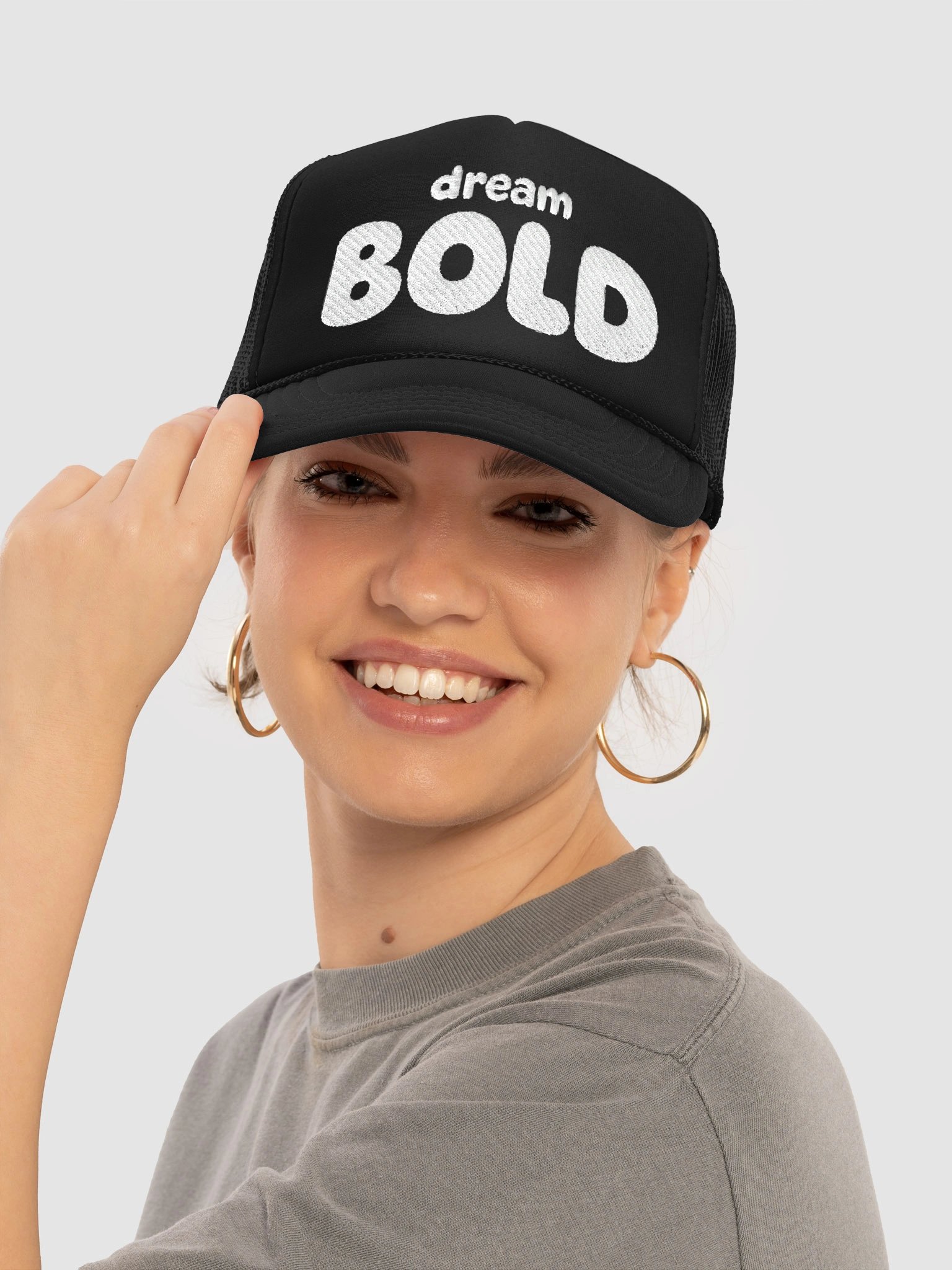 Dream Bold Foam Trucker Hat product image (9)