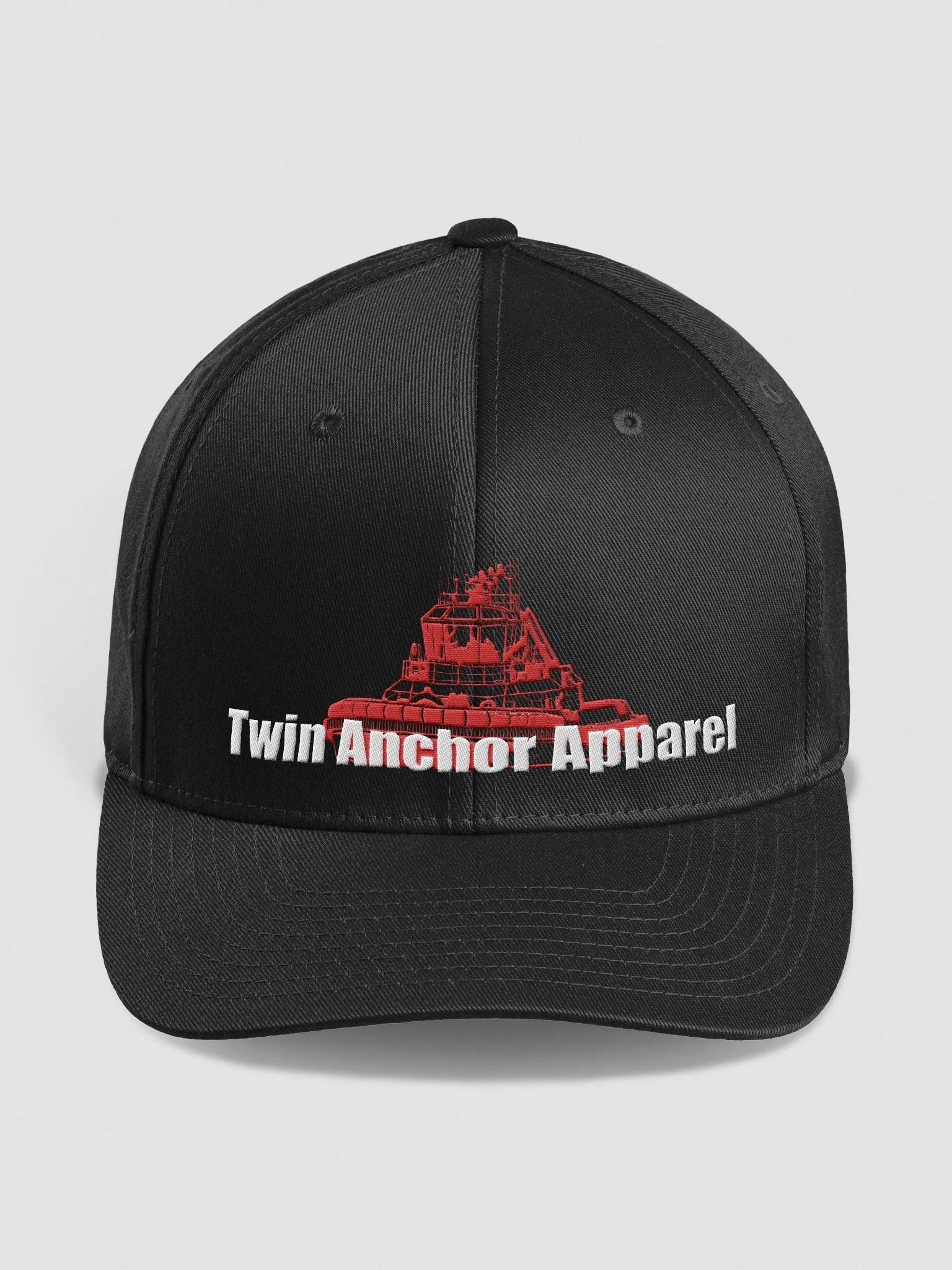 Red Athena Tug Fitted Flexfit Cap product image (1)