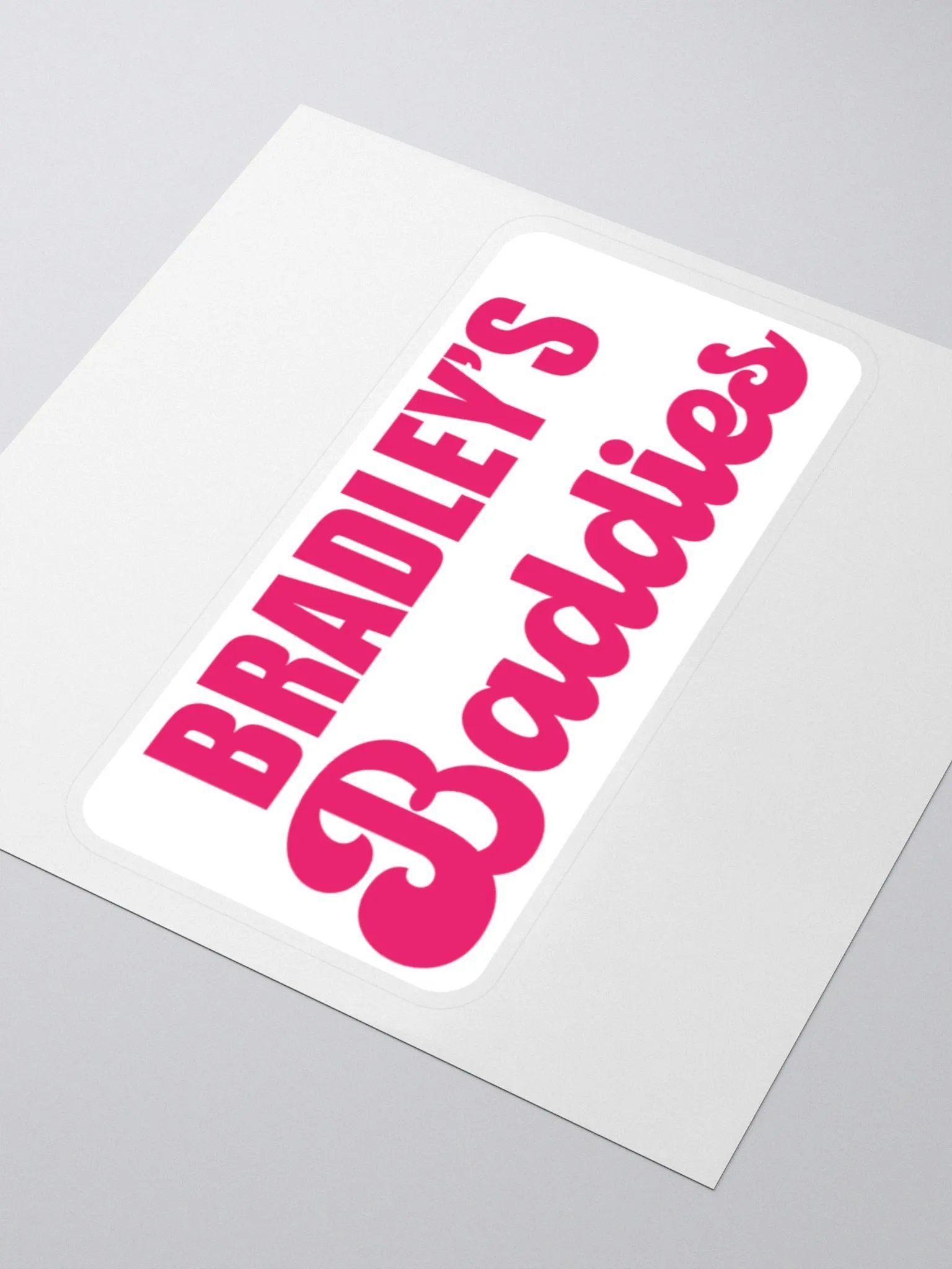 Bradleys Baddies Stickers product image (3)