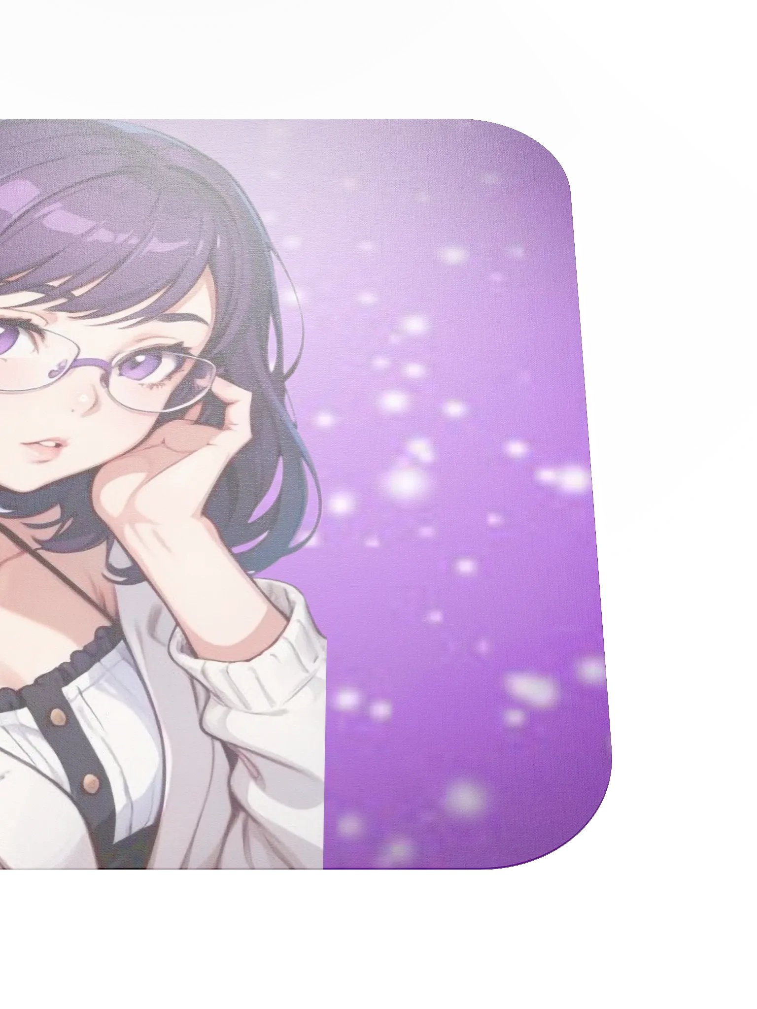 (Purple Waifu) K Classic Mouse Pad product image (5)