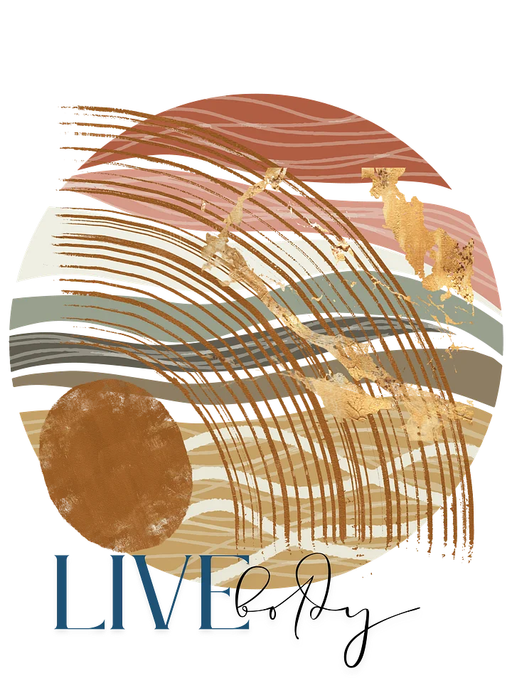 Live Boldly ' Abstract Print #2 product image (2)