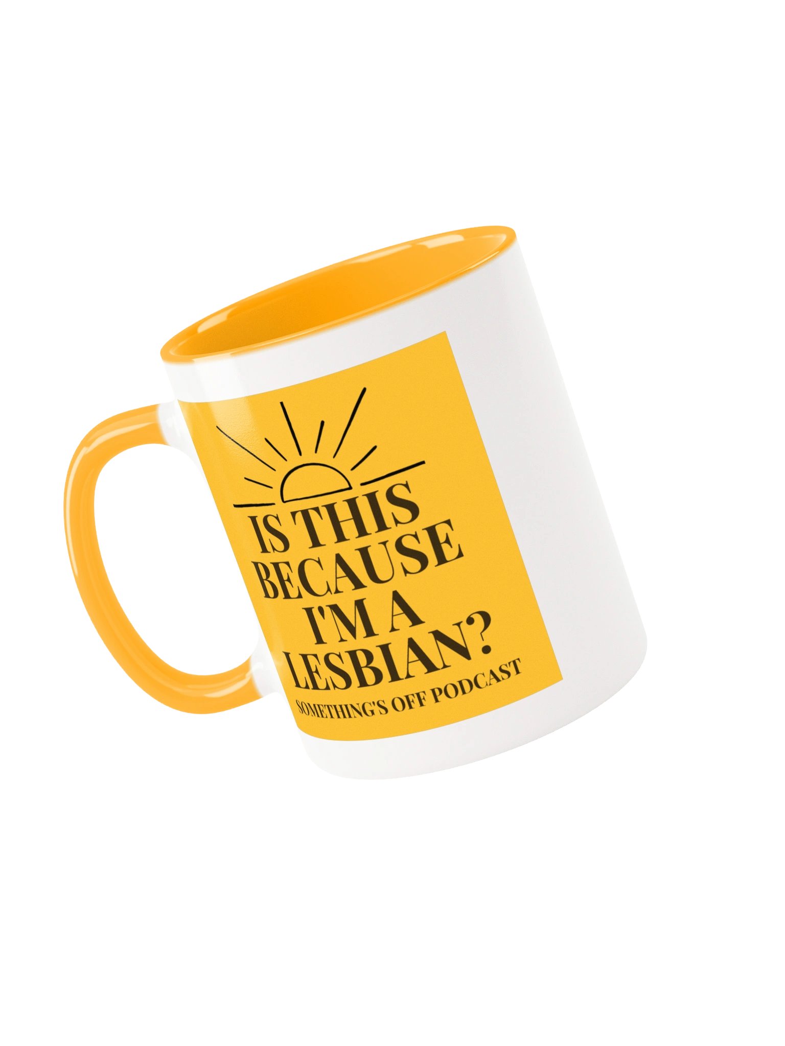 Is This Because I'm a Lesbian? big mug product image (3)