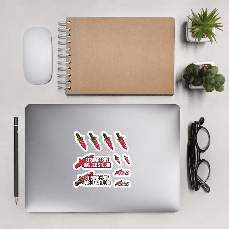 Strawberry Dagger Studio Die-Cut Stickers Set product image (4)