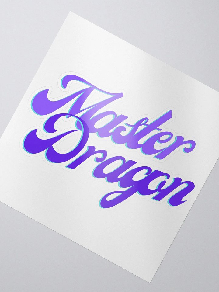 Master Dragon Sticker product image (2)