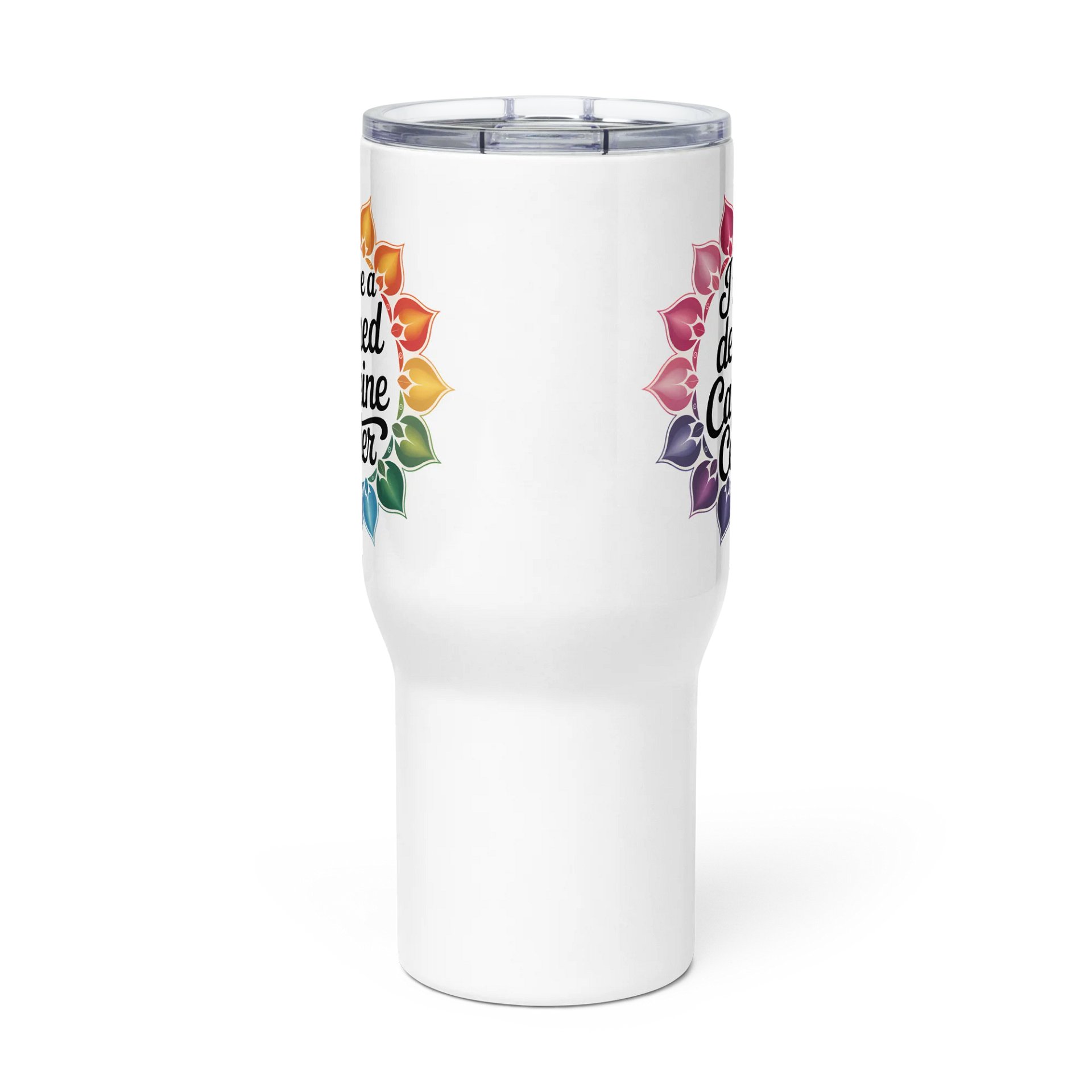 Defined Caffeine Center Human Design Funny Travel Mug product image (4)