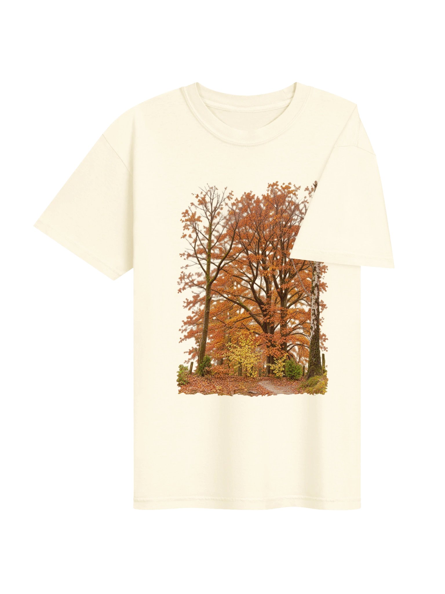 Falling Leaves — Premium Unisex T-Shirt product image (4)