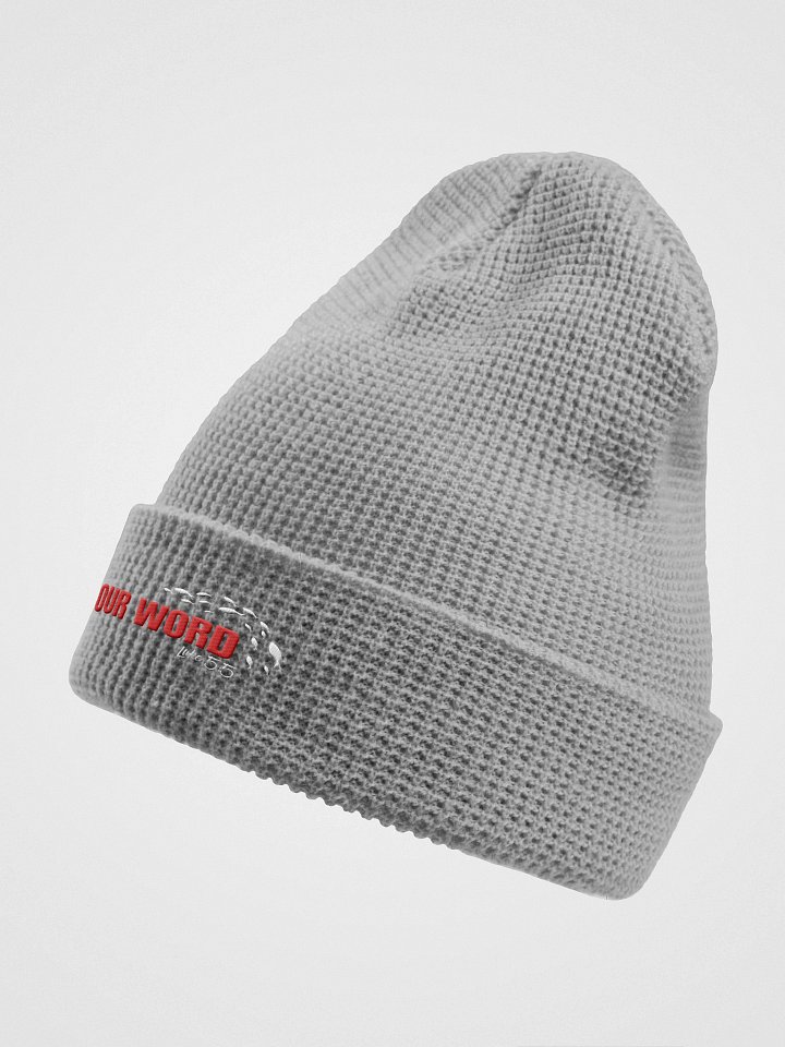 At Your Word Waffle Knit Beanie product image (2)