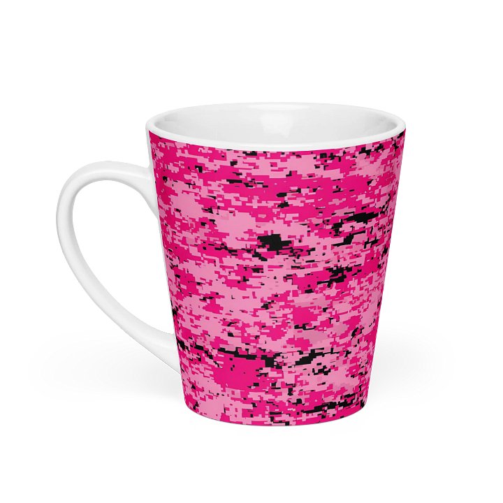 Pixelated Pink Latte Mug product image (1)