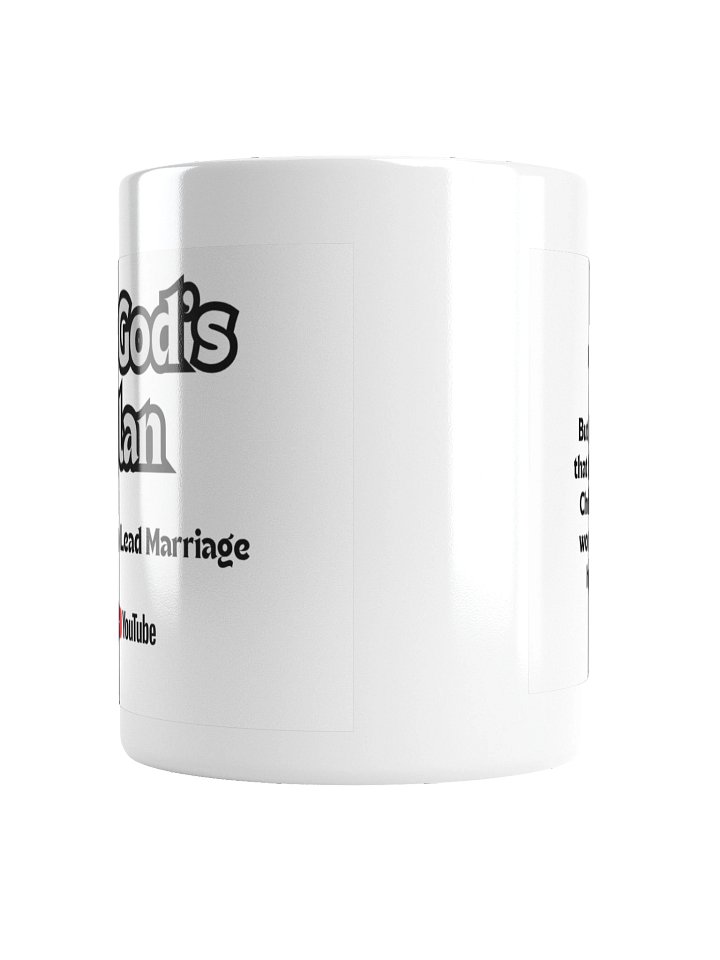It's God's Plan - Mug - 1 Corinthians 11:3 KJV product image (2)