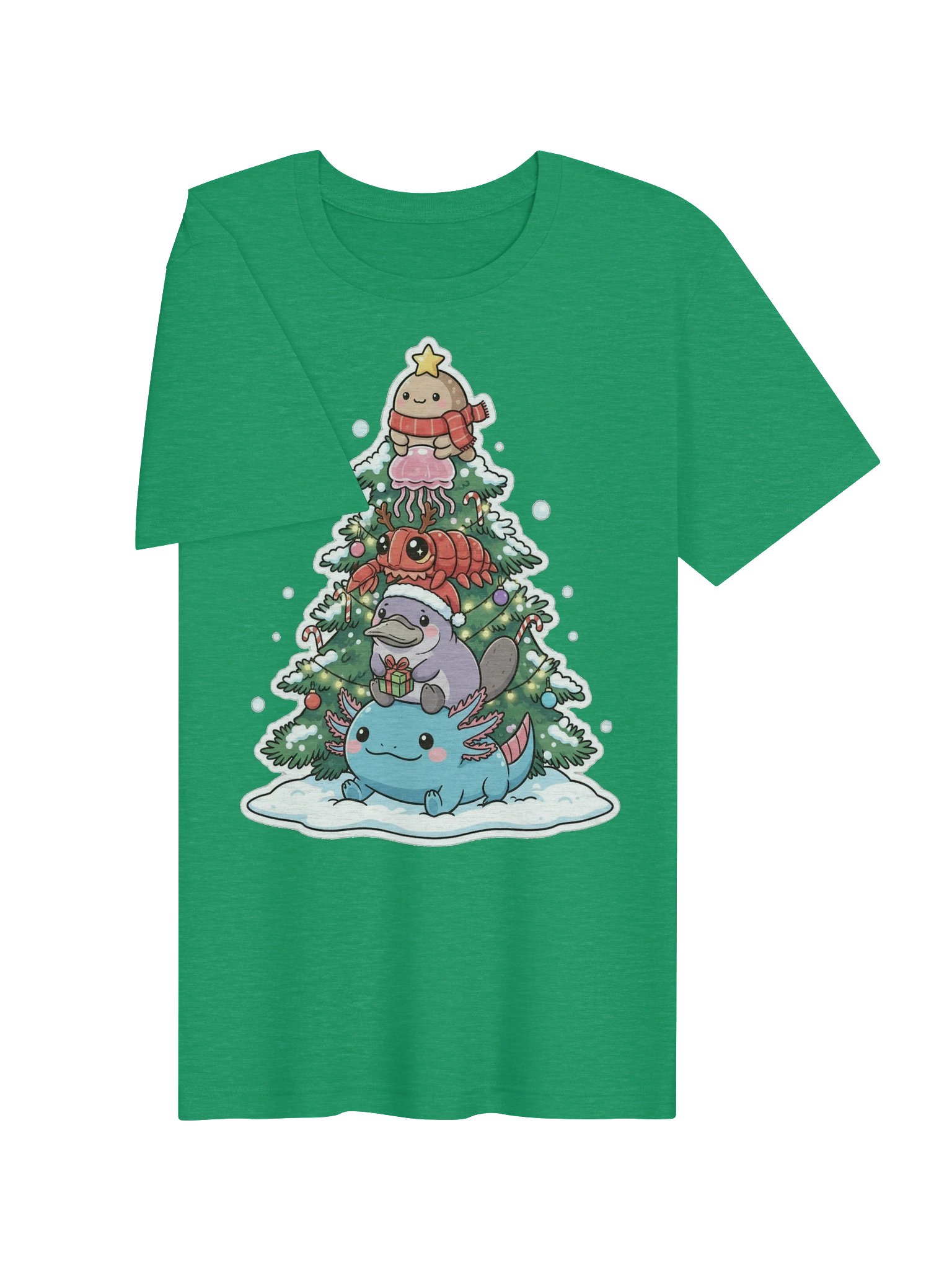 Animal Christmas Tree Tee product image (30)