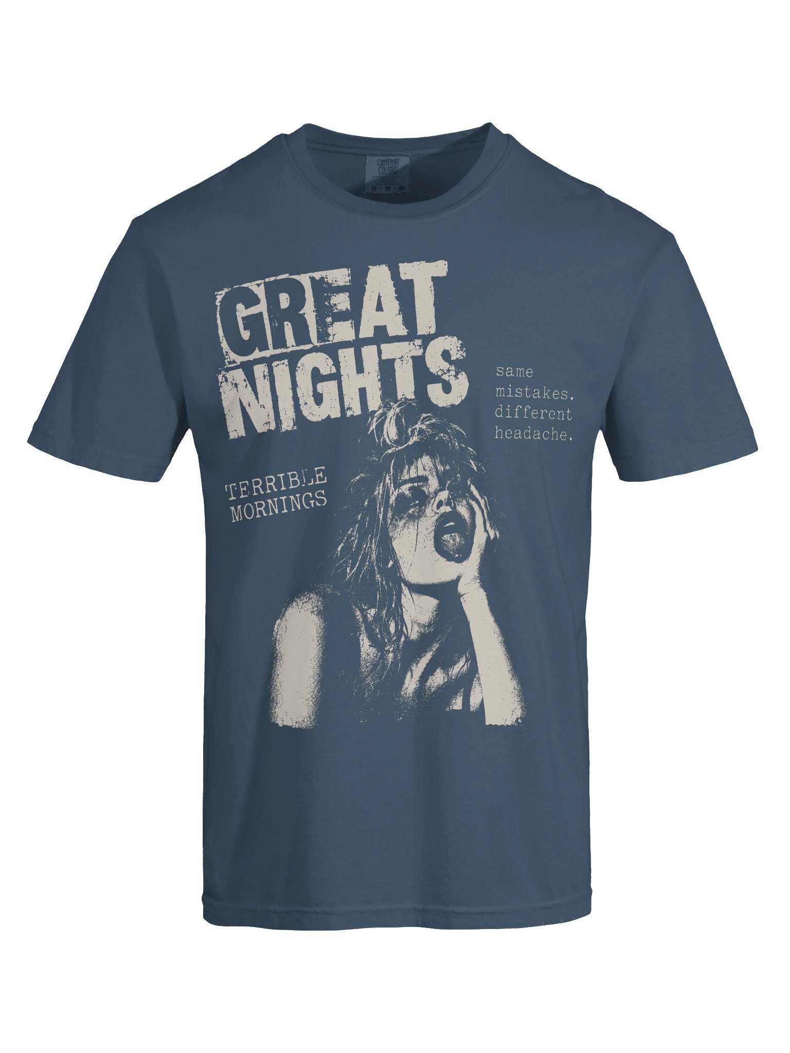 Great Nights Heavyweight Vintage Graphic Tee product image (5)