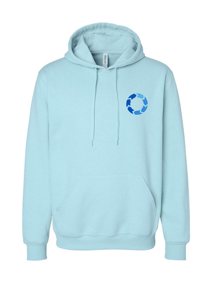 LeadSimple - Jerzees Eco™ Premium Blend Ring-Spun Hooded Sweatshirt product image (1)