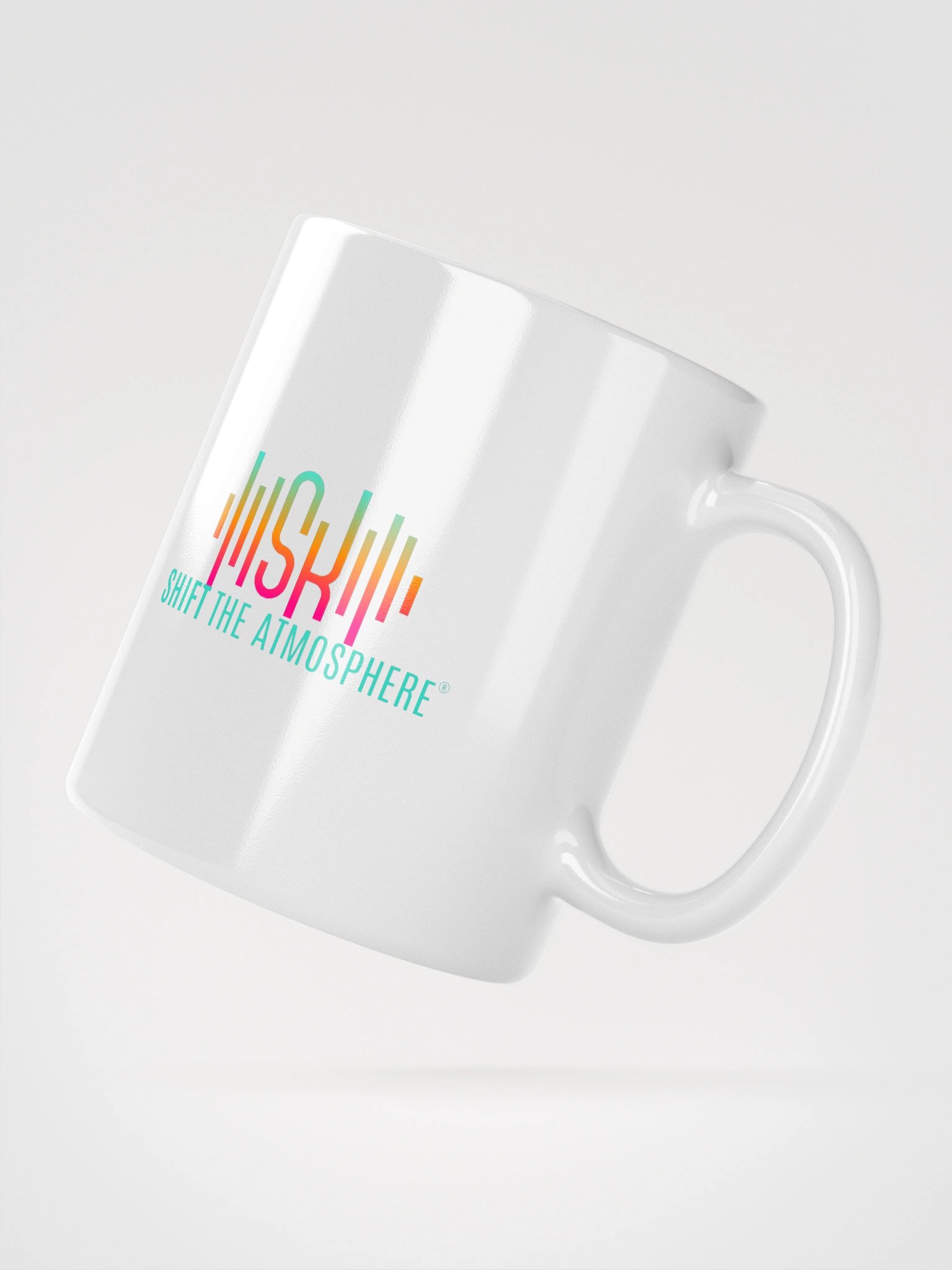 SK Logo Indio Power Wave Mug WHITE product image (4)