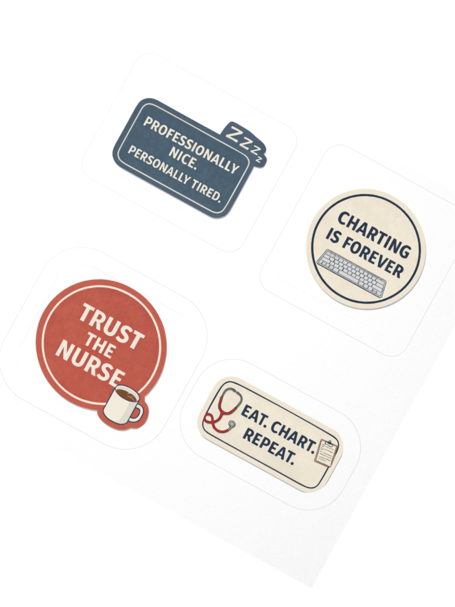 Nurse sticker pack product image (5)