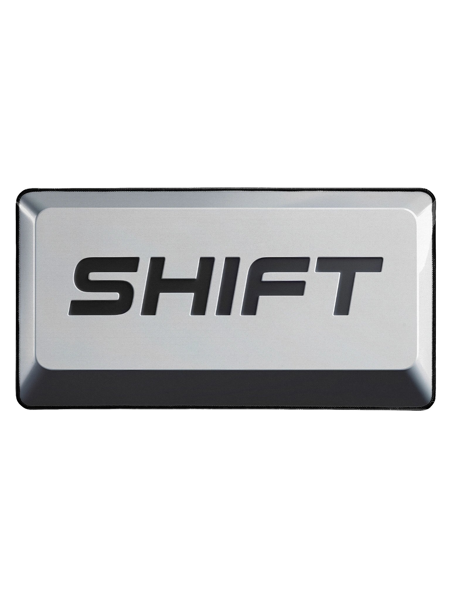 White Shift Key Mousepad product image (1)