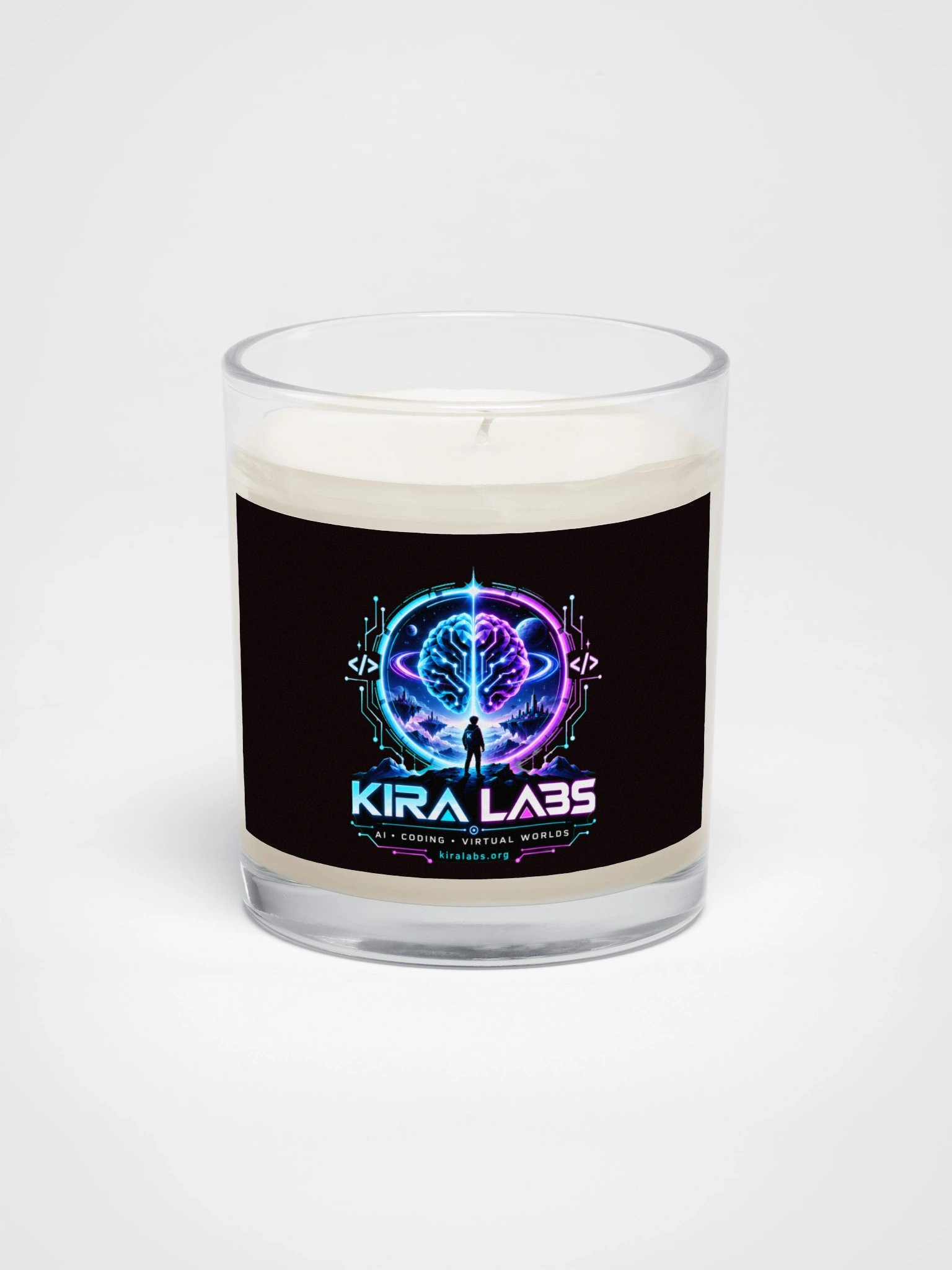 Kira Labs AI Coding Virtual Worlds Candle product image (1)
