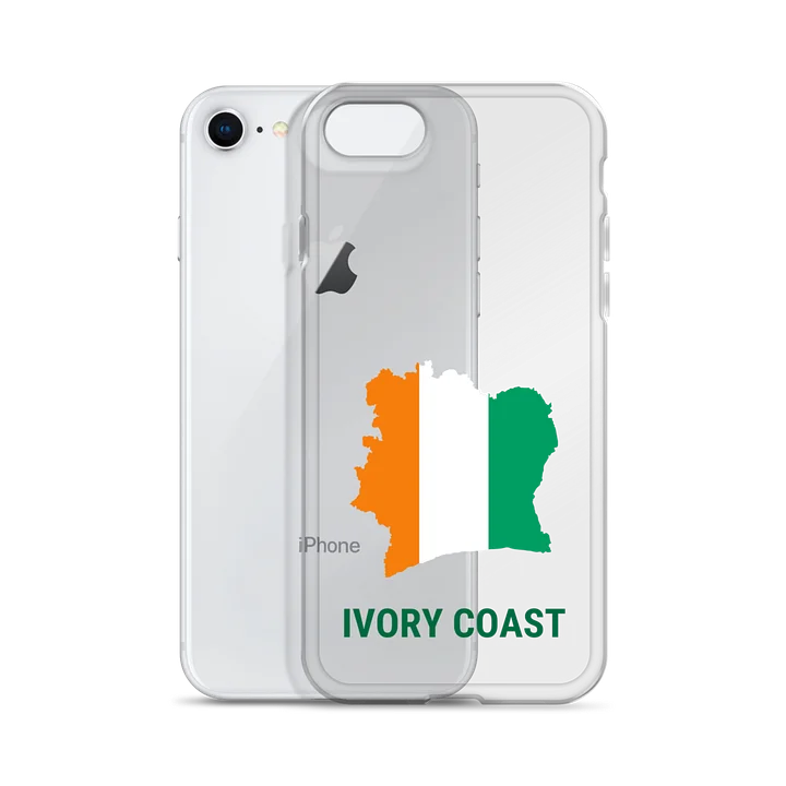 Ivory Coast 2026 World Cup Flag iPhone Tough Case - Ivory Coast Soccer Phone Cover - Dual Layer Protective Case product image (2)