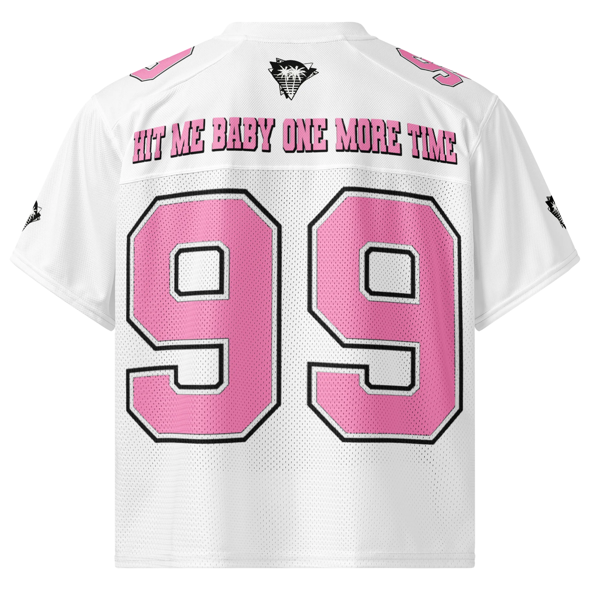 ITS BRITNEY BITCH FOOTBALL JERSEY WHITE product image (2)